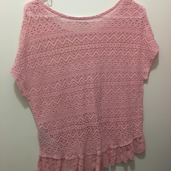 Coral pink top - Picture 2 of 2